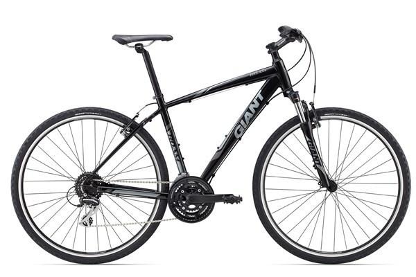 2015 Giant XL Mountain Bike Hybrid Black and Silver or Gray