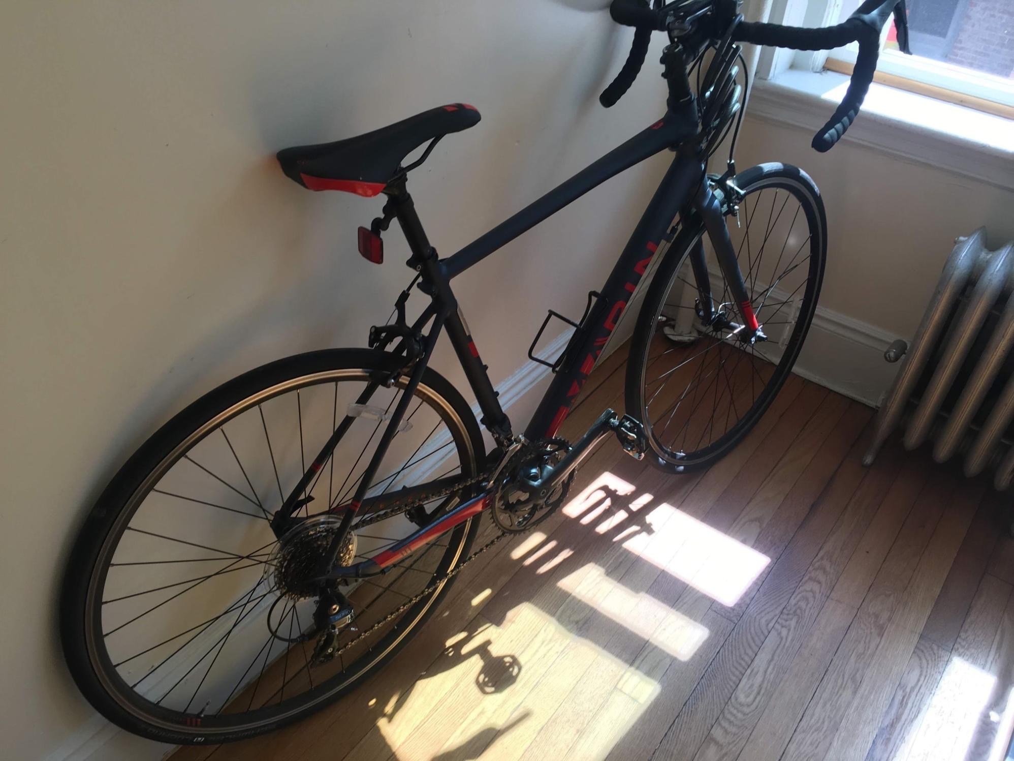 2017 Marin Bikes Vincenza Road Bike Blue and Red