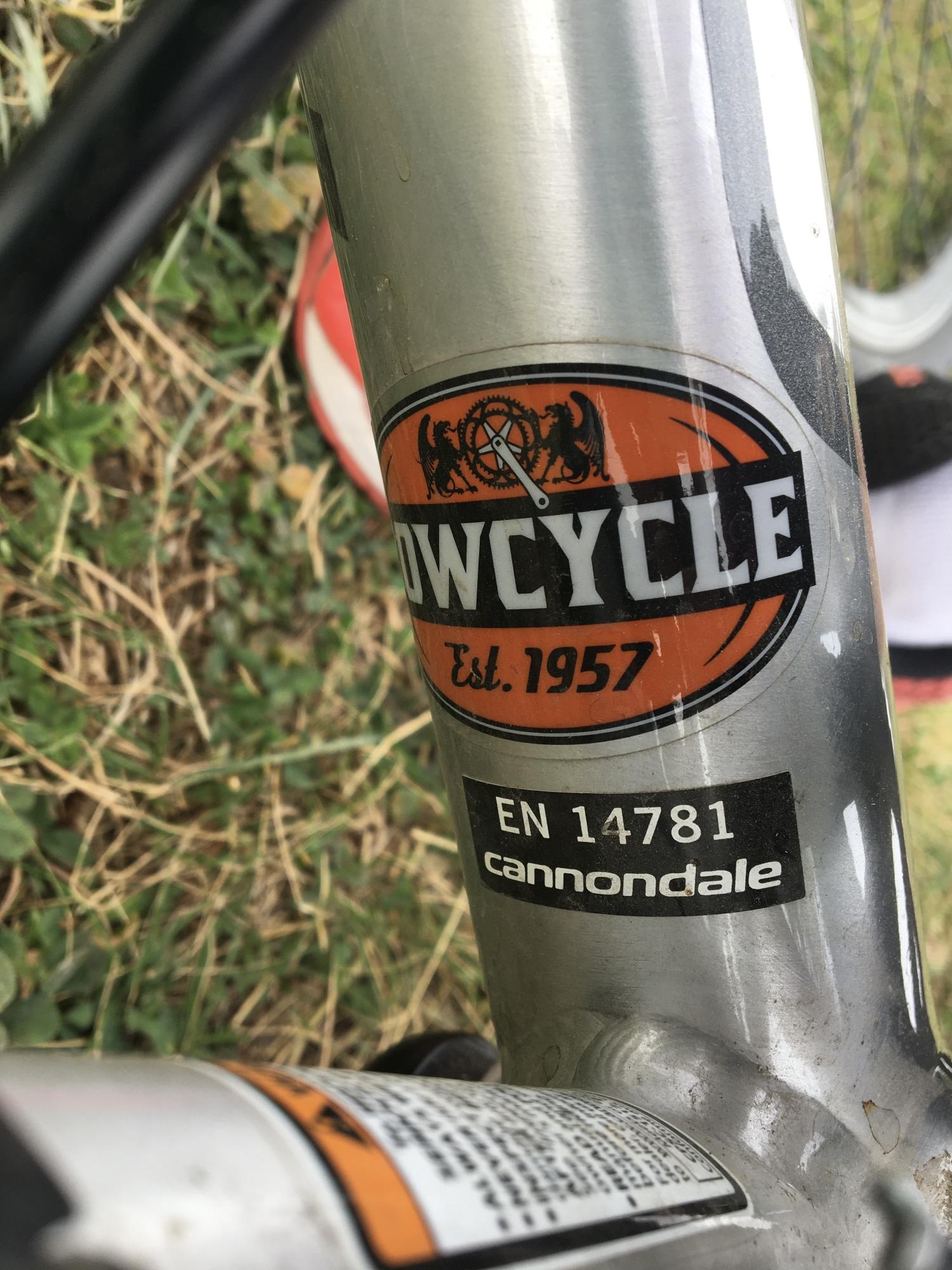 2013 Cannondale Caadx5-c Silver, gray or bare metal