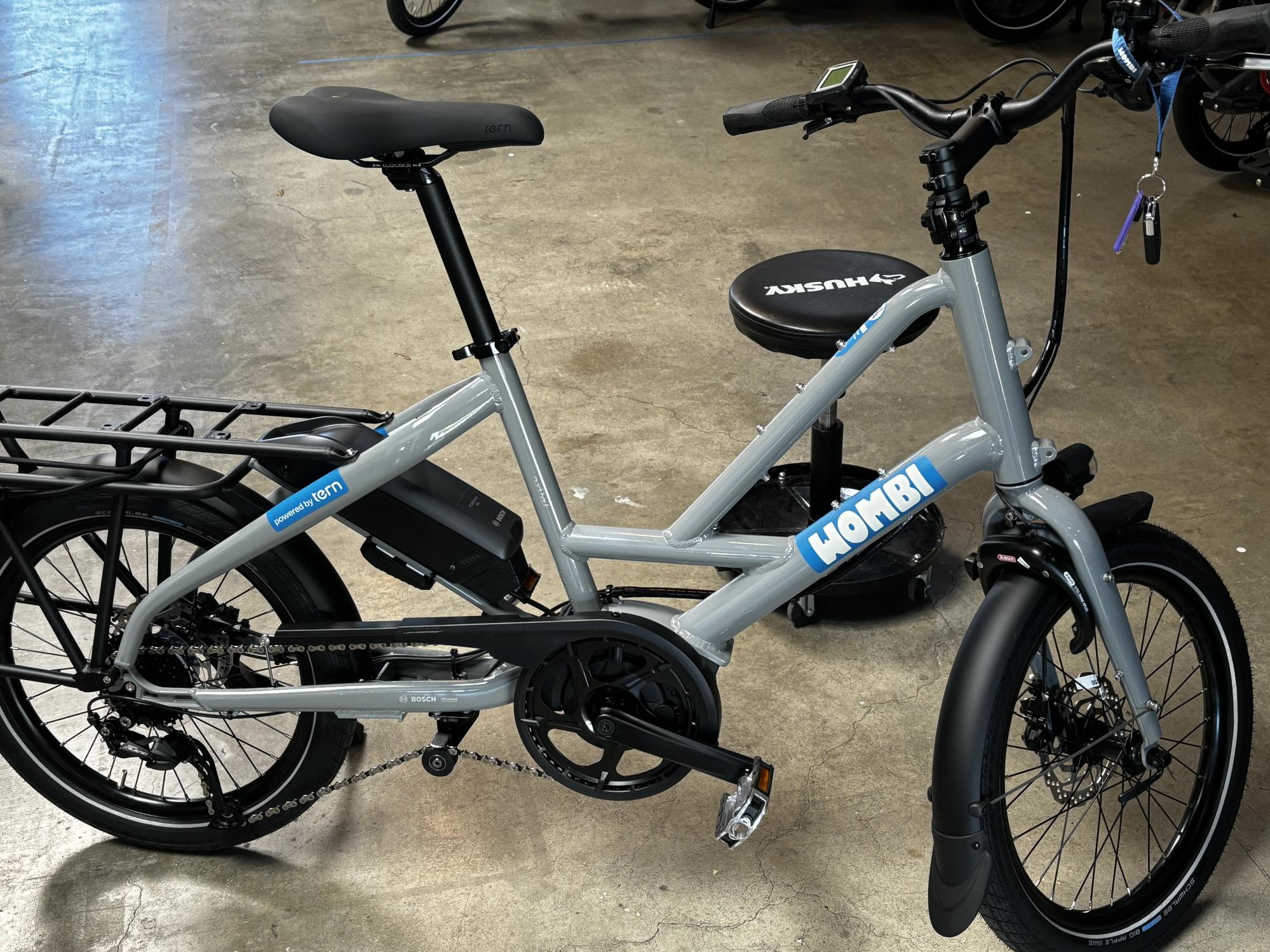 2023 Tern Quick Haul P9 Silver, gray or bare metal