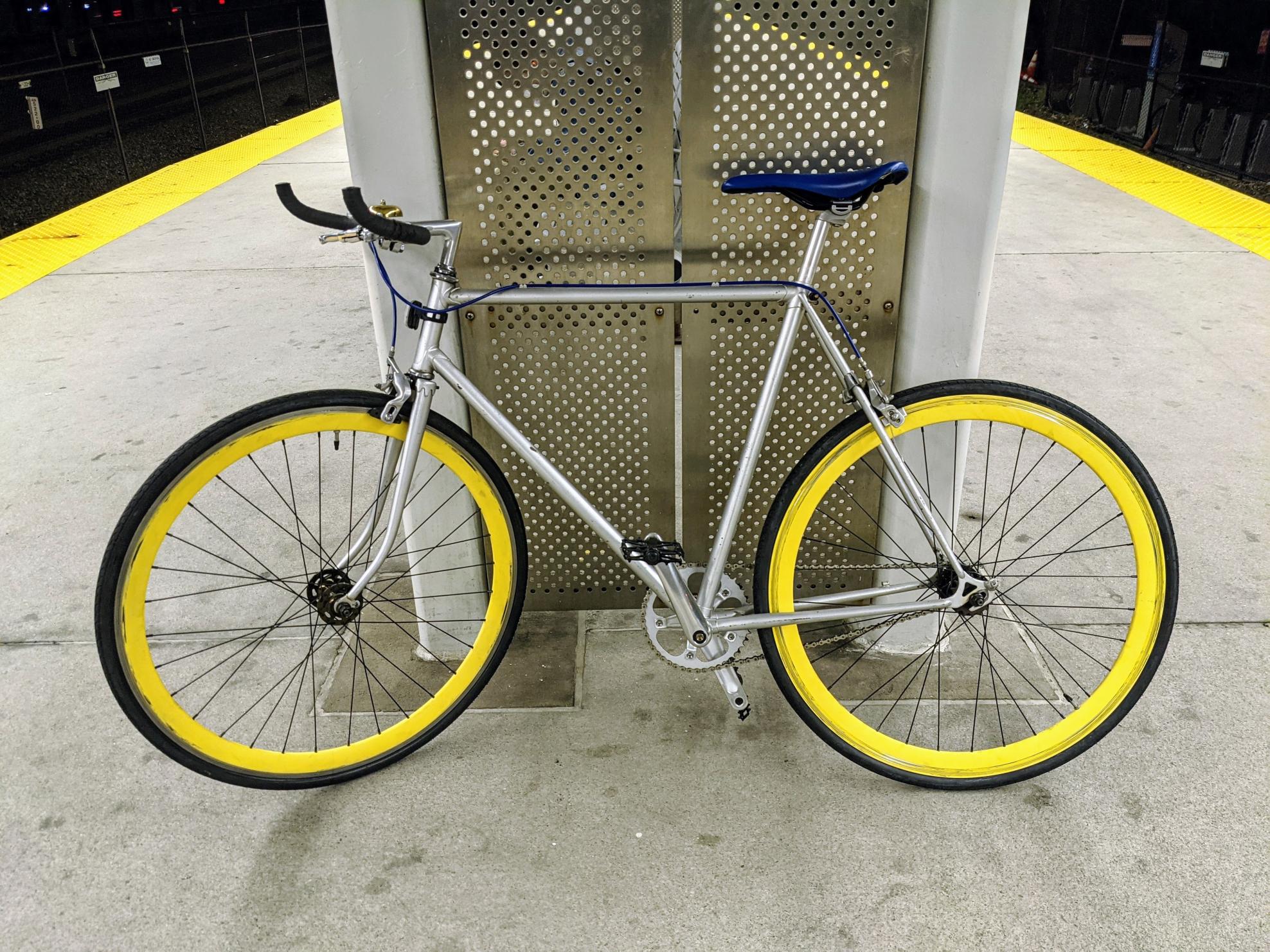 2022 Campagnolo Silver, gray or bare metal and Blue