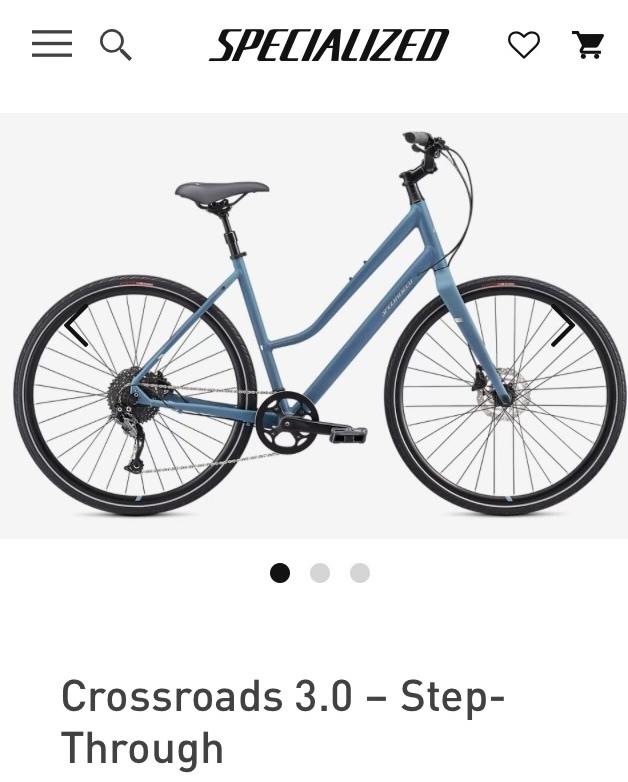 Specialized Crossroads Step-Through Blue