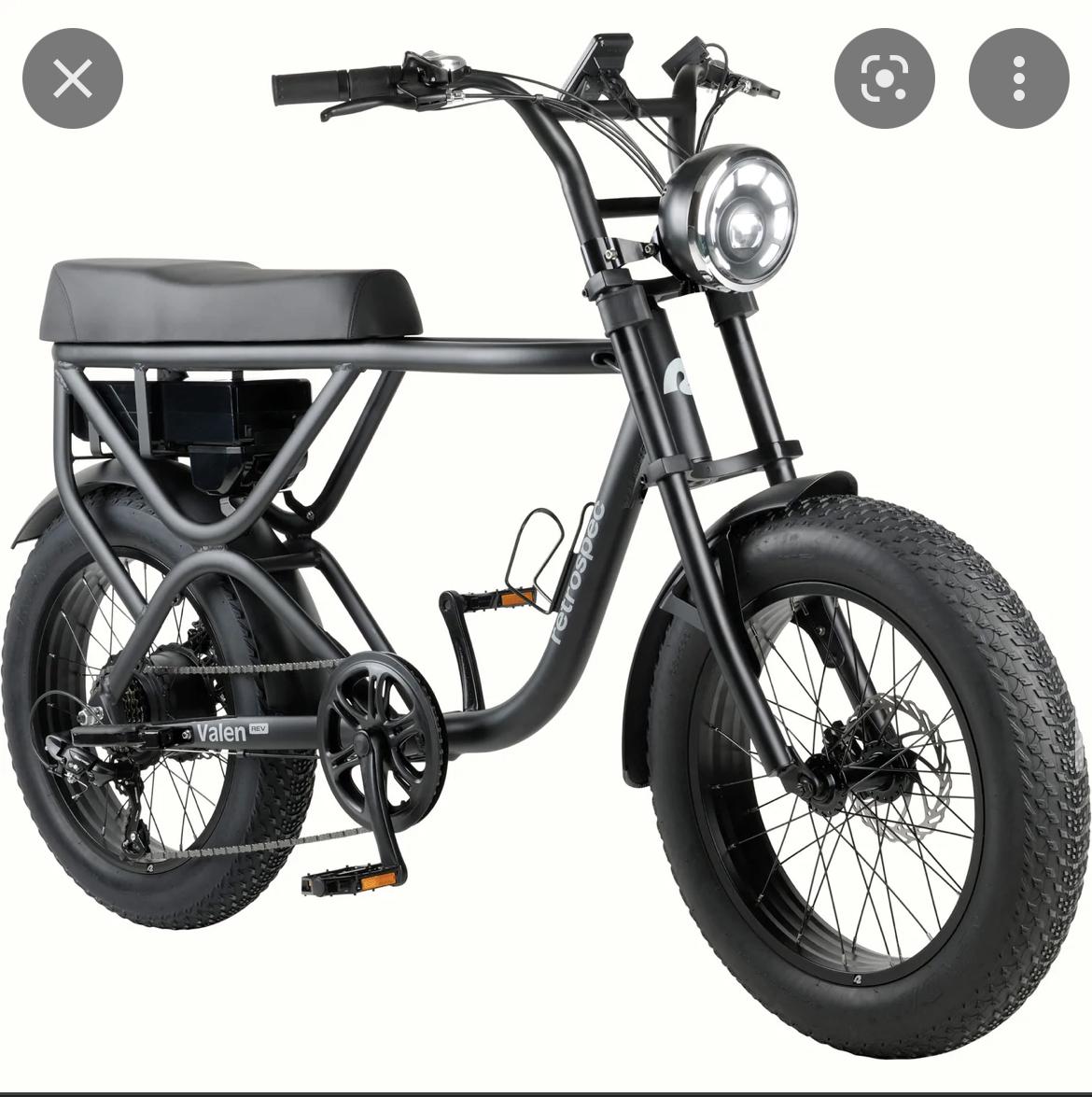 Retrospec Valen Rev E-Bike Black