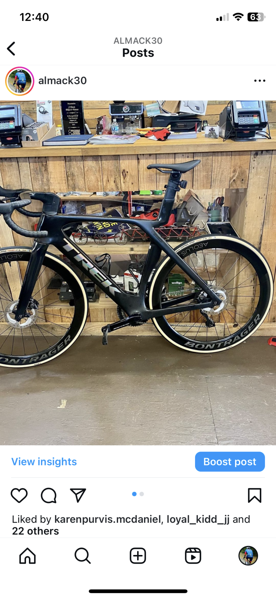 2024 Trek Madone Black