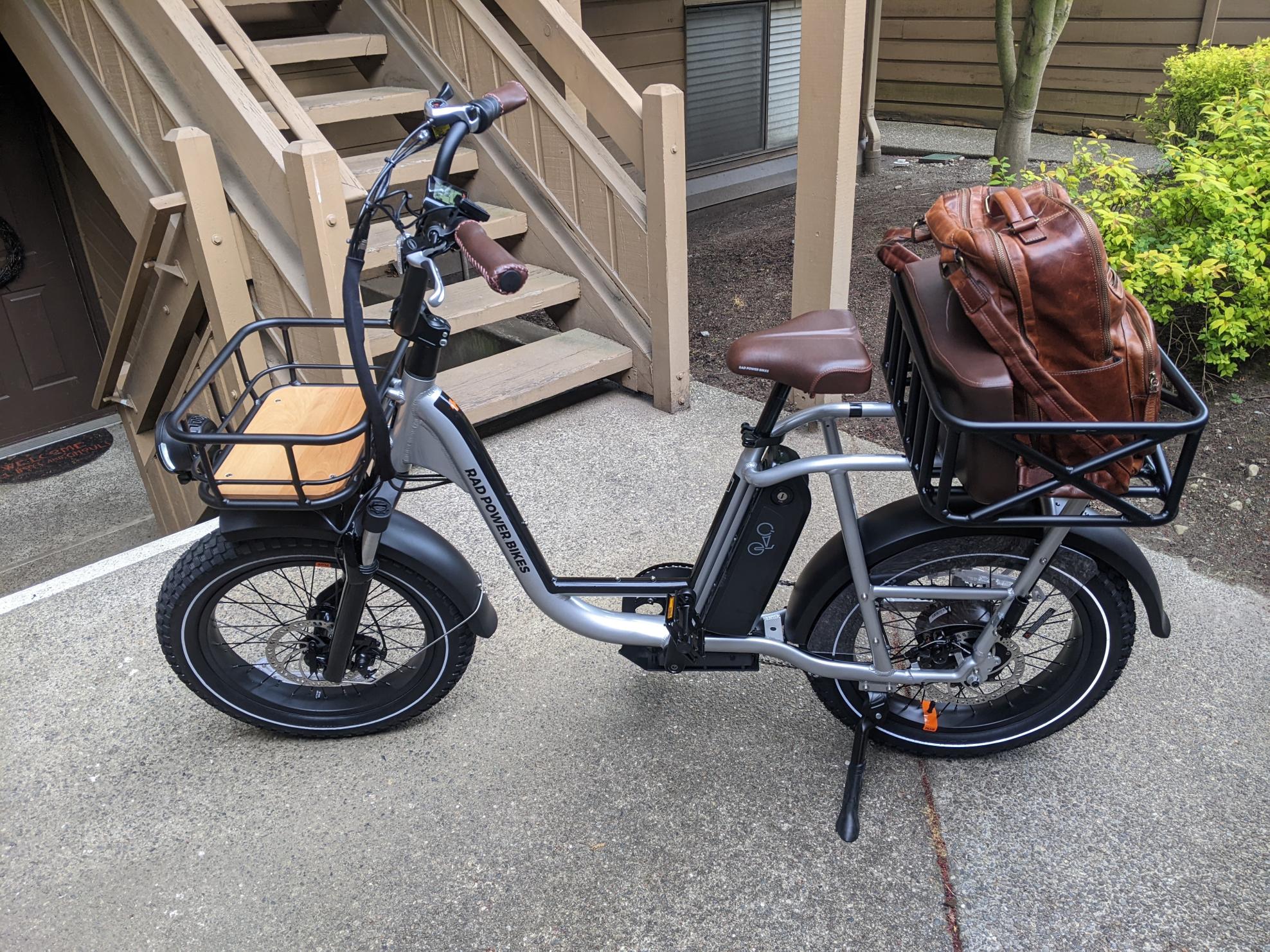 2022 Rad Power Bikes Silver, gray or bare metal