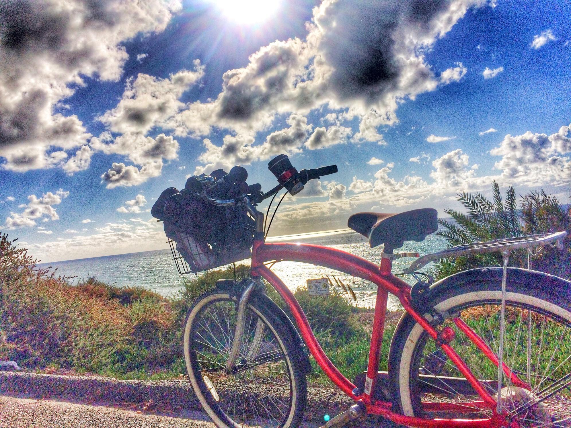 2016 red frame, black metal basket, clown horn Red aluminum Red