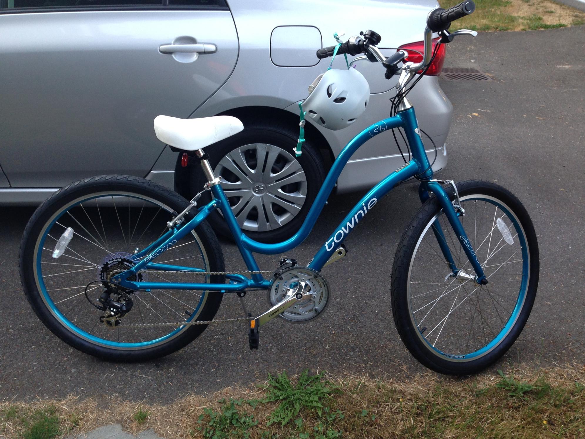 2014 Electra Townie  Blue