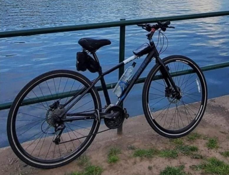 2015 Trek FX Sport 7.4 Black and Blue