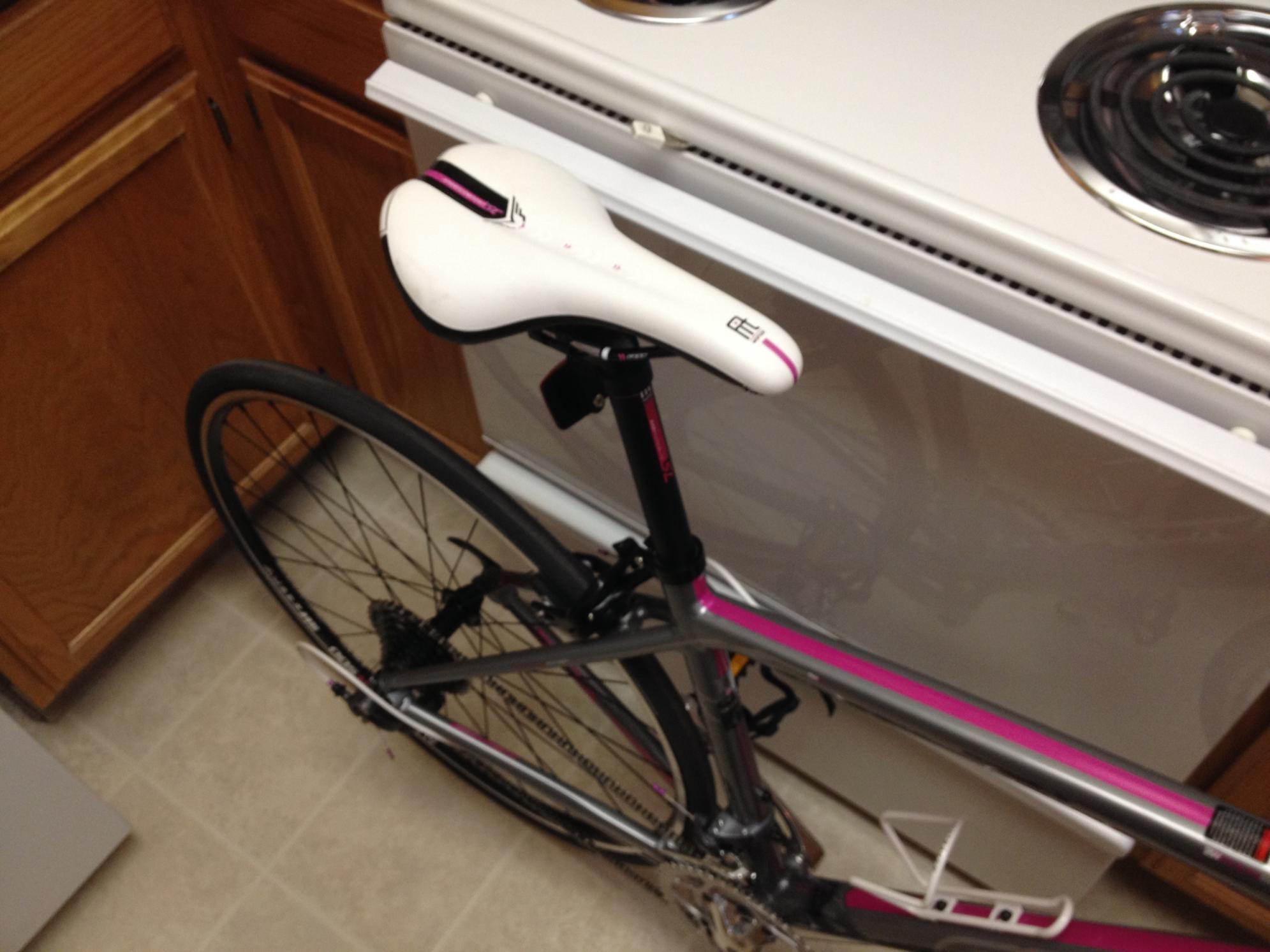 2014 Felt ZW100  Silver or Gray and Pink