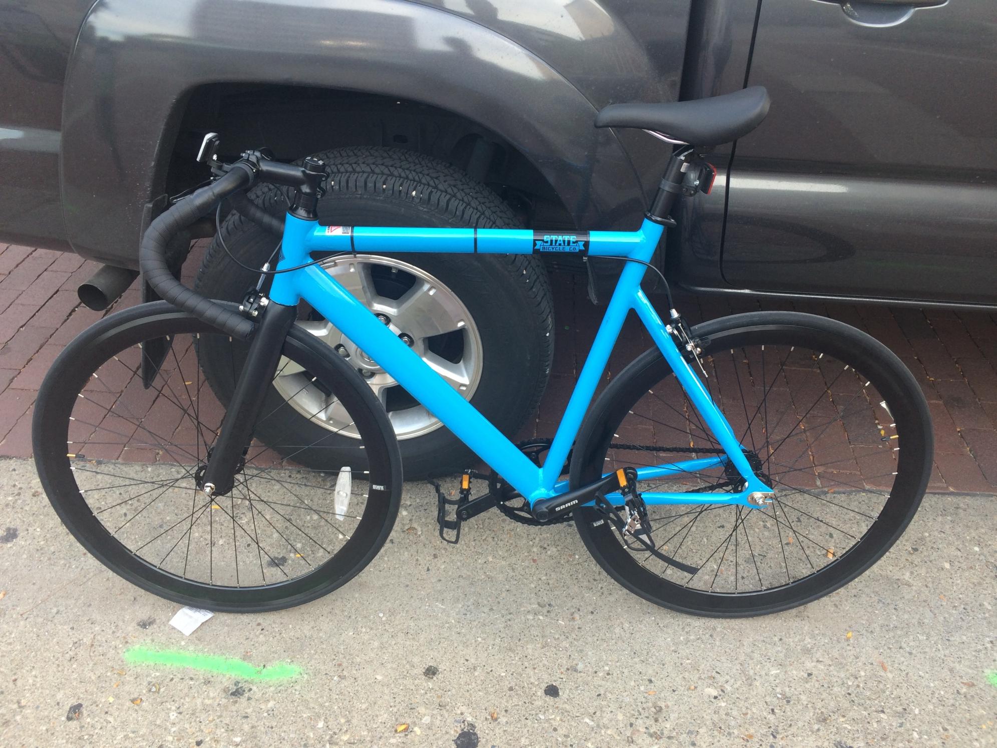 2013 State Bicycle Co. 6061 Black Label Blue