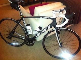 2011 Specialized Tarmac Elite SL2  Black