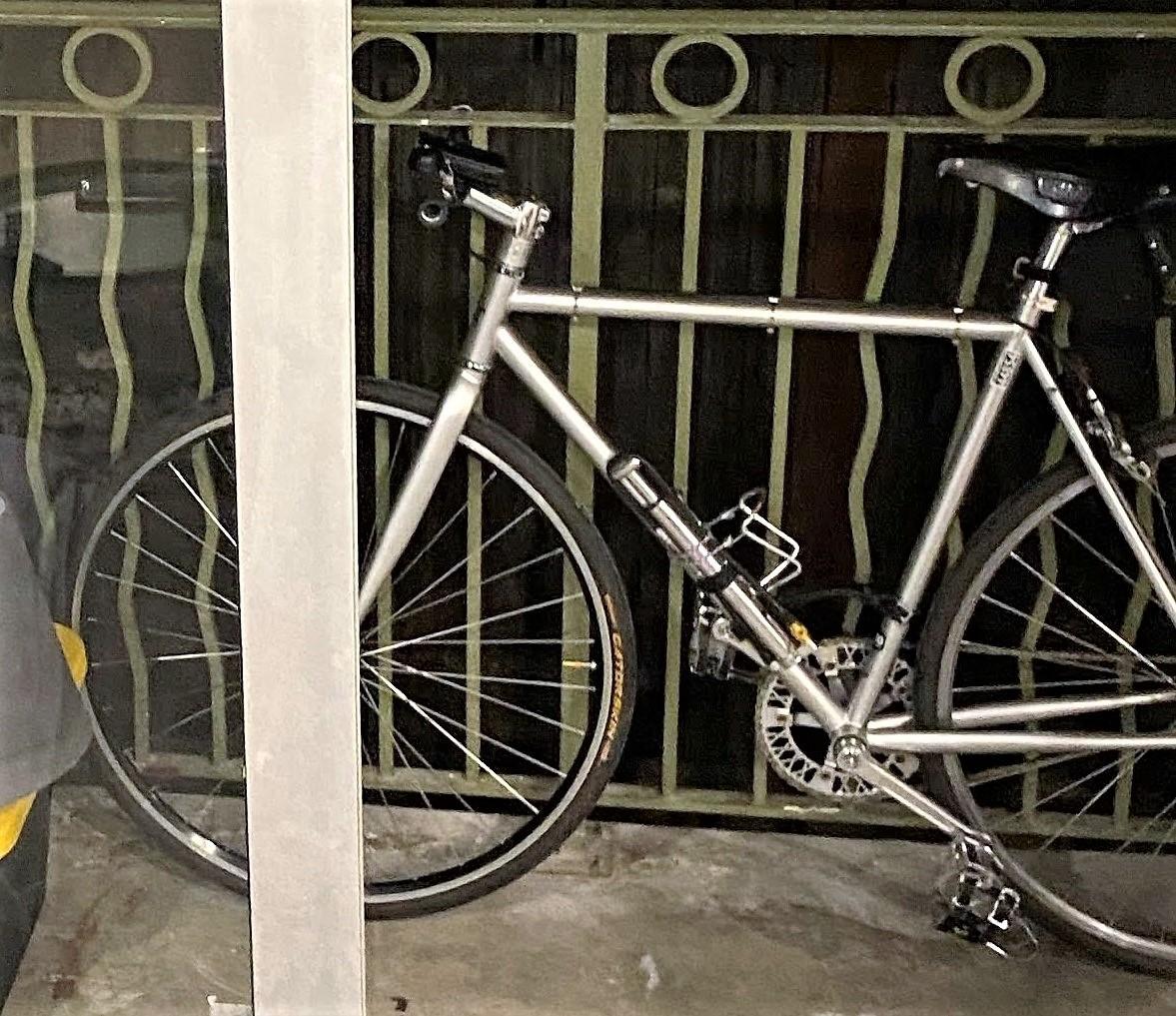 2016 State Bicycle Co. Montecore 3 Silver, gray or bare metal