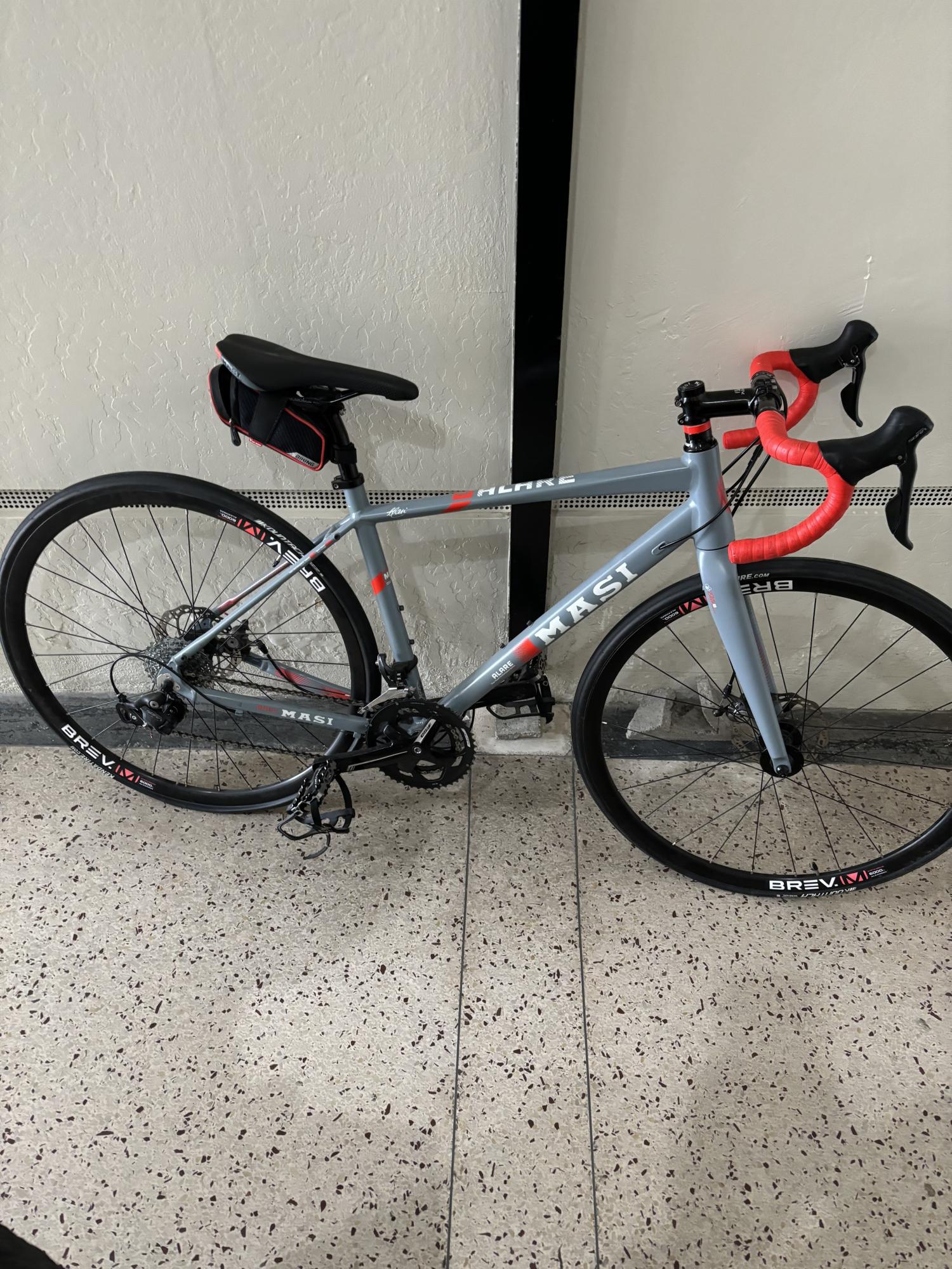 Masi ALARE - MASI Silver, gray or bare metal and Red