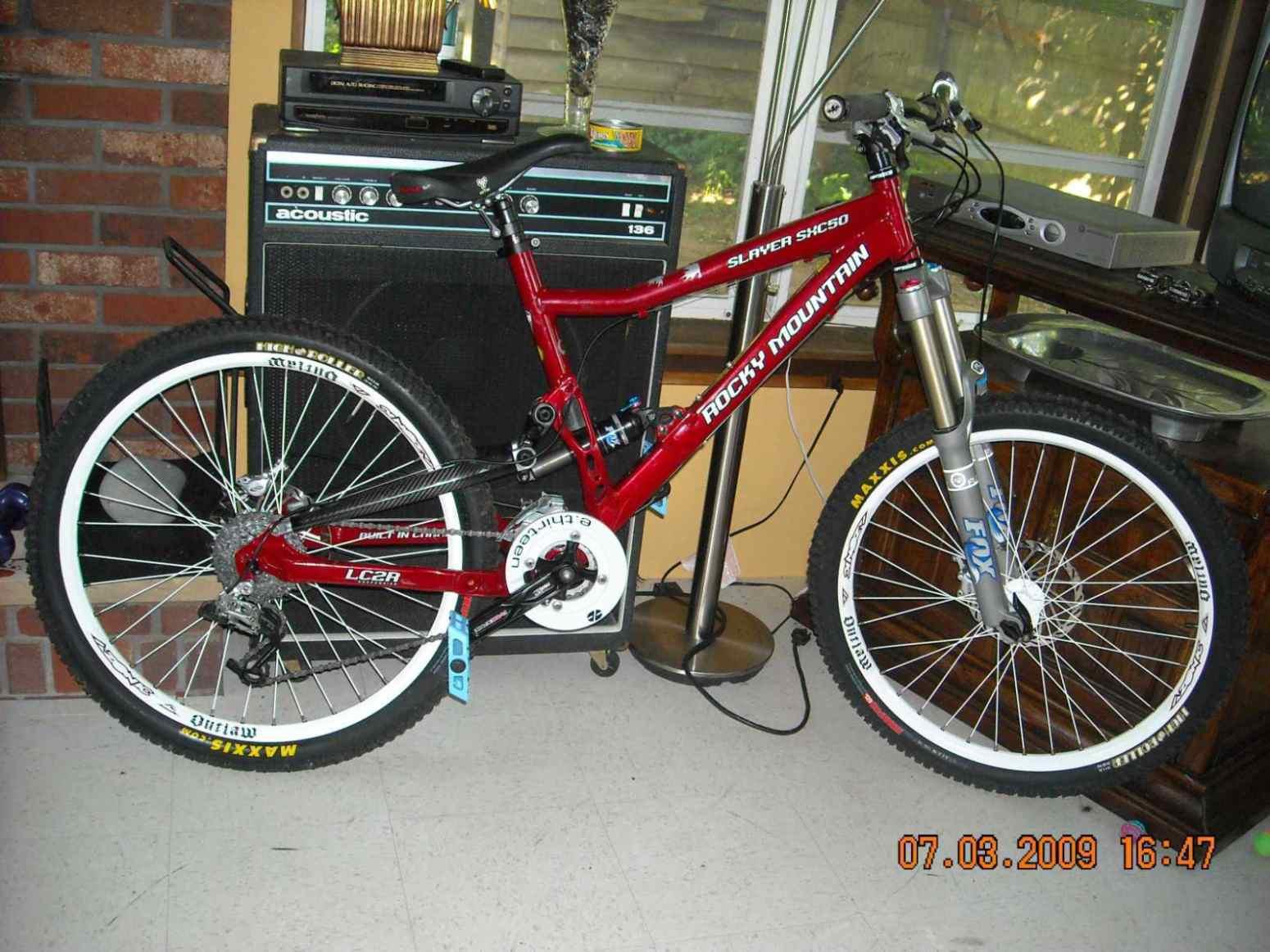 2008 Rocky Mountain Bicycles Slayer SXC 50  Red