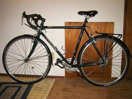 2004 Trek 520  Green