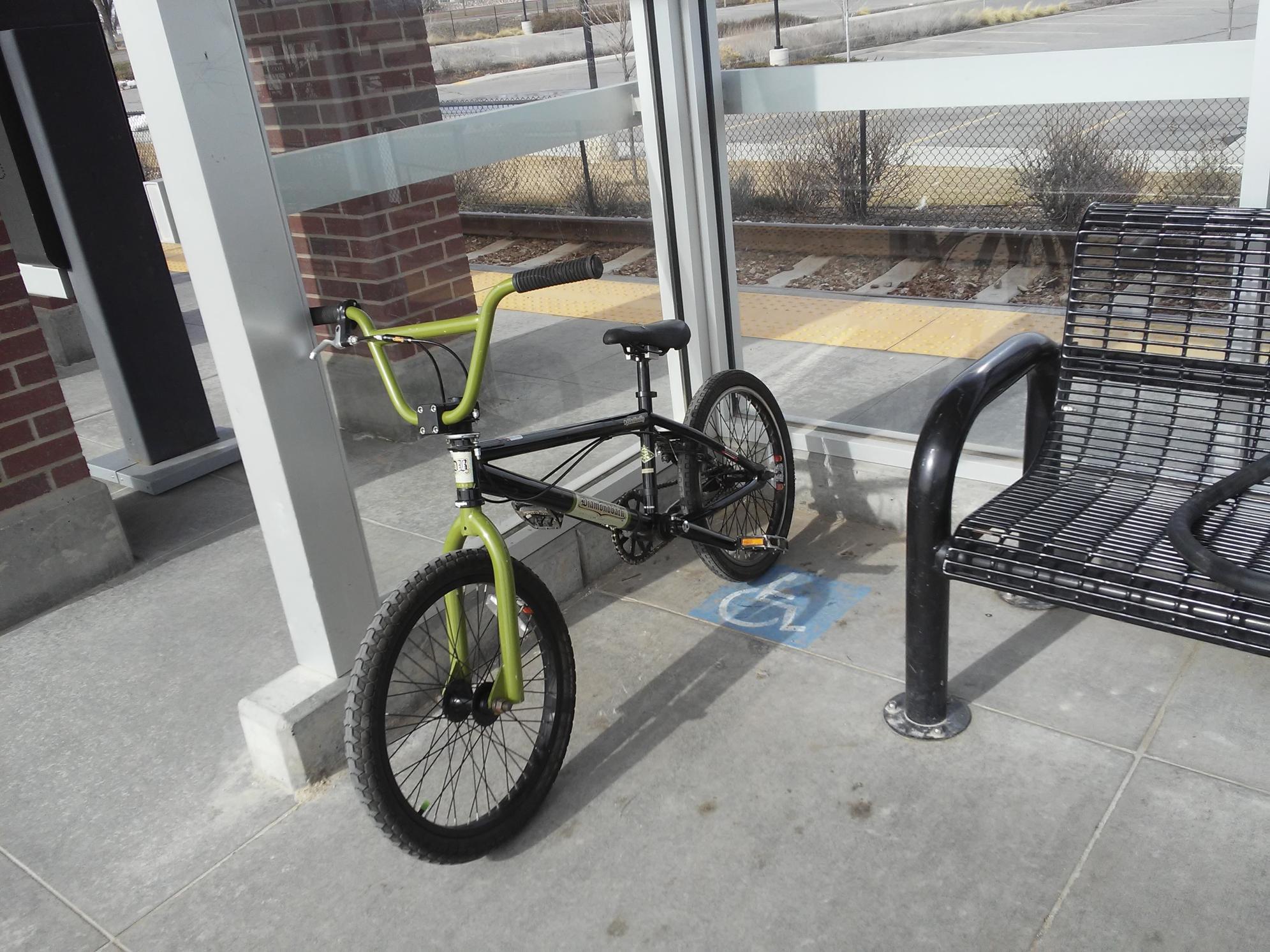 2014 Diamondback Mr.Lucky Black and Green