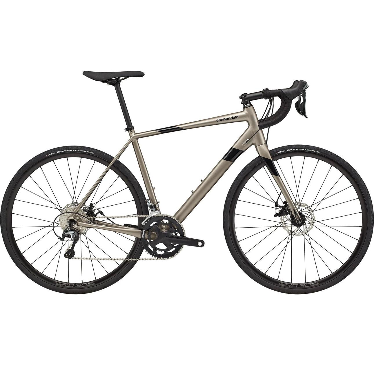 2022 Cannondale Synapse Tiagra Silver, gray or bare metal