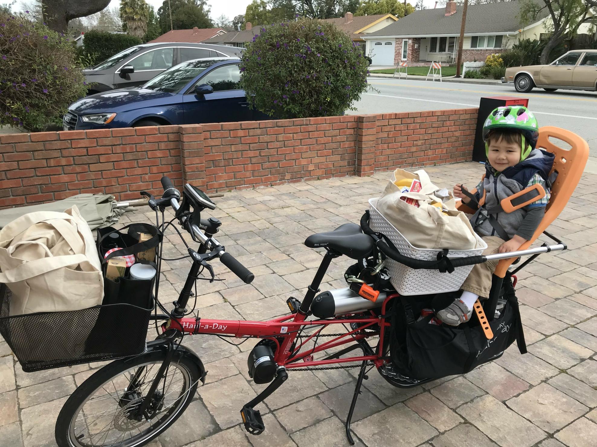 2018 Bike Friday uOld Haul-a-Day Custom Red