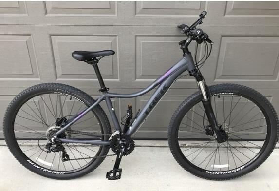 2018 Trek Skye S Silver, gray or bare metal
