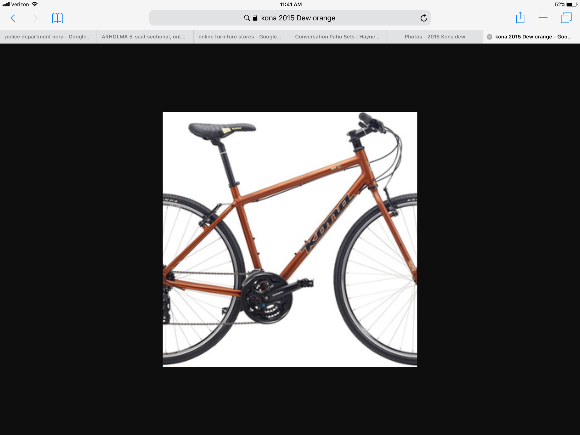 2015 Kona dew Orange