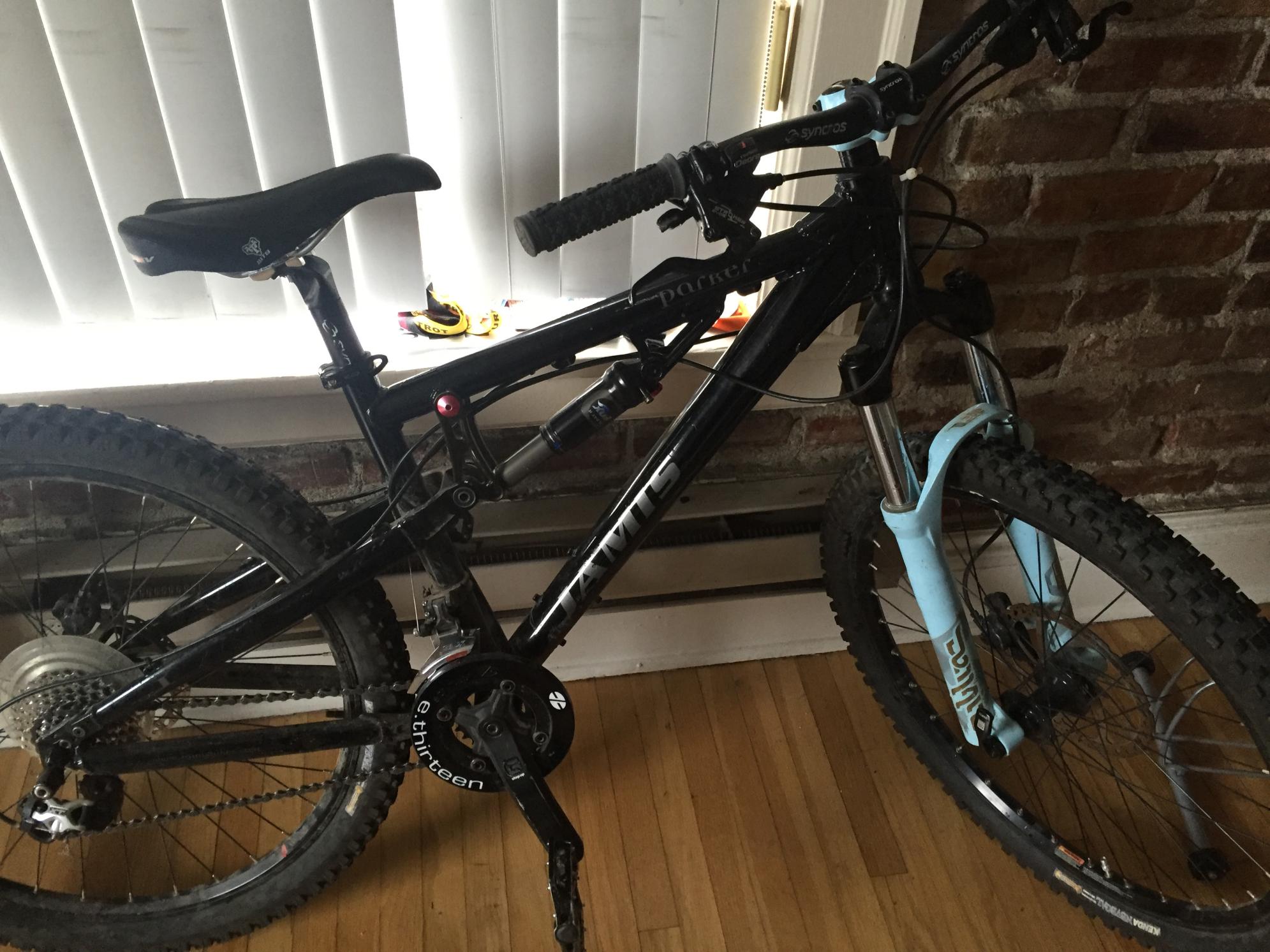 2010 Jamis Parker Black and Teal