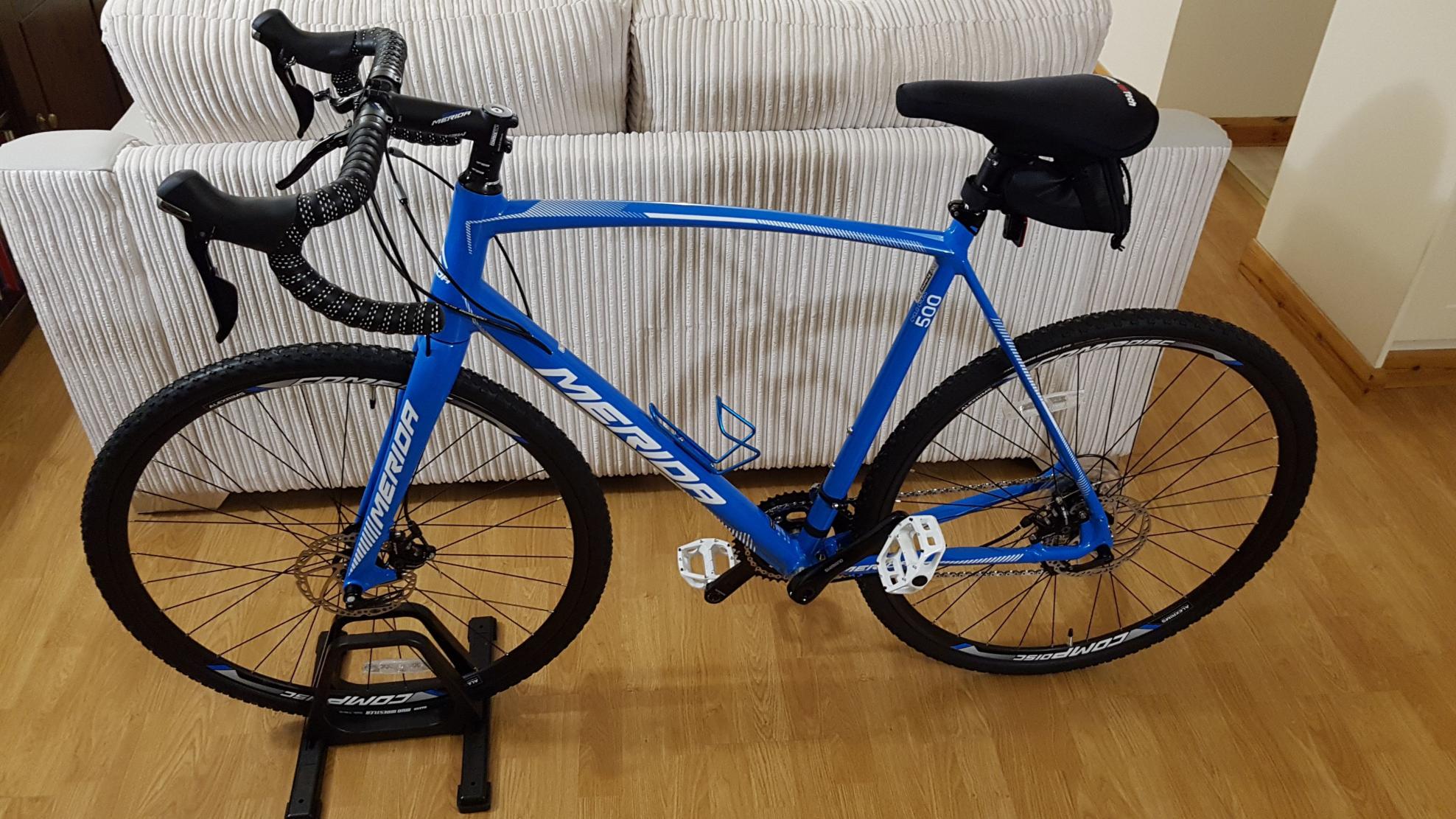 2016 Merida Bikes Cyclo-Cross 500 Blue and White