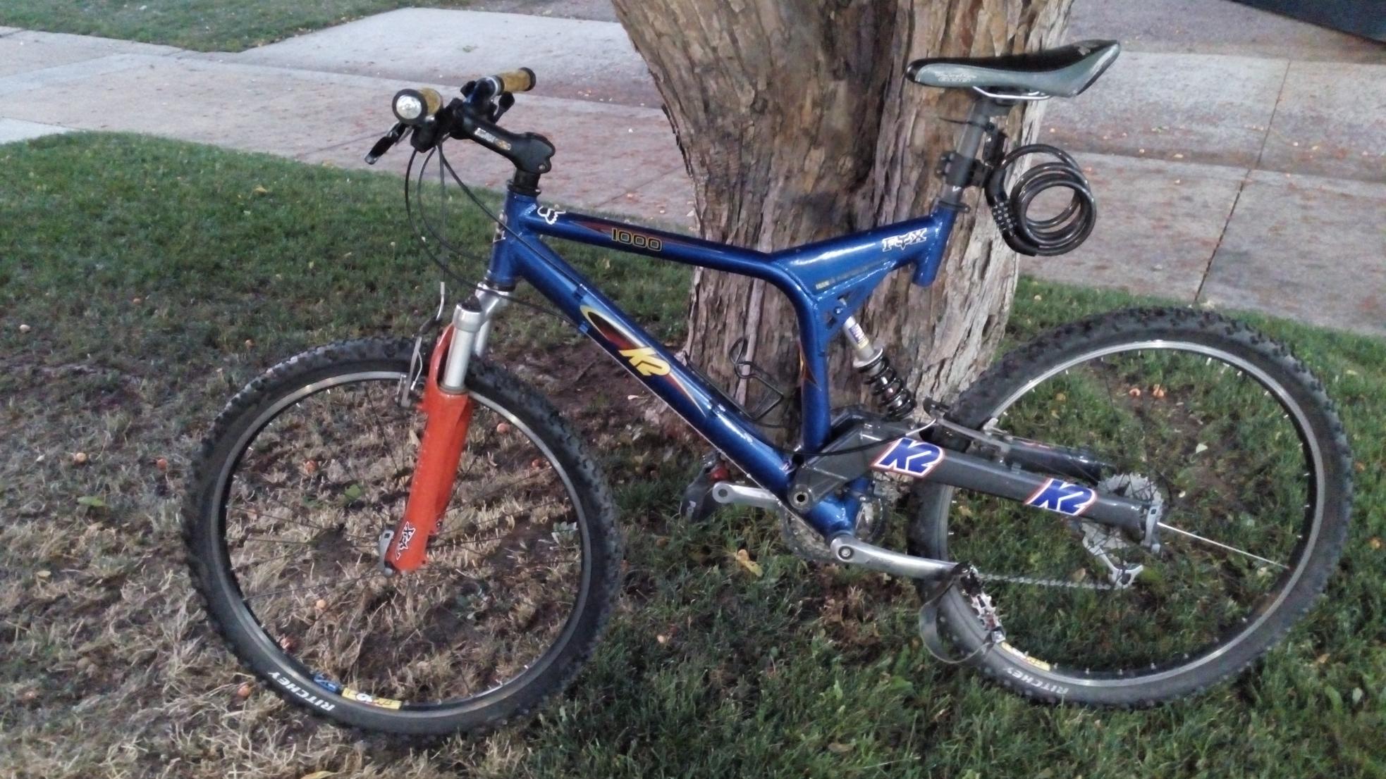 1999 K2 1000 Blue and Red