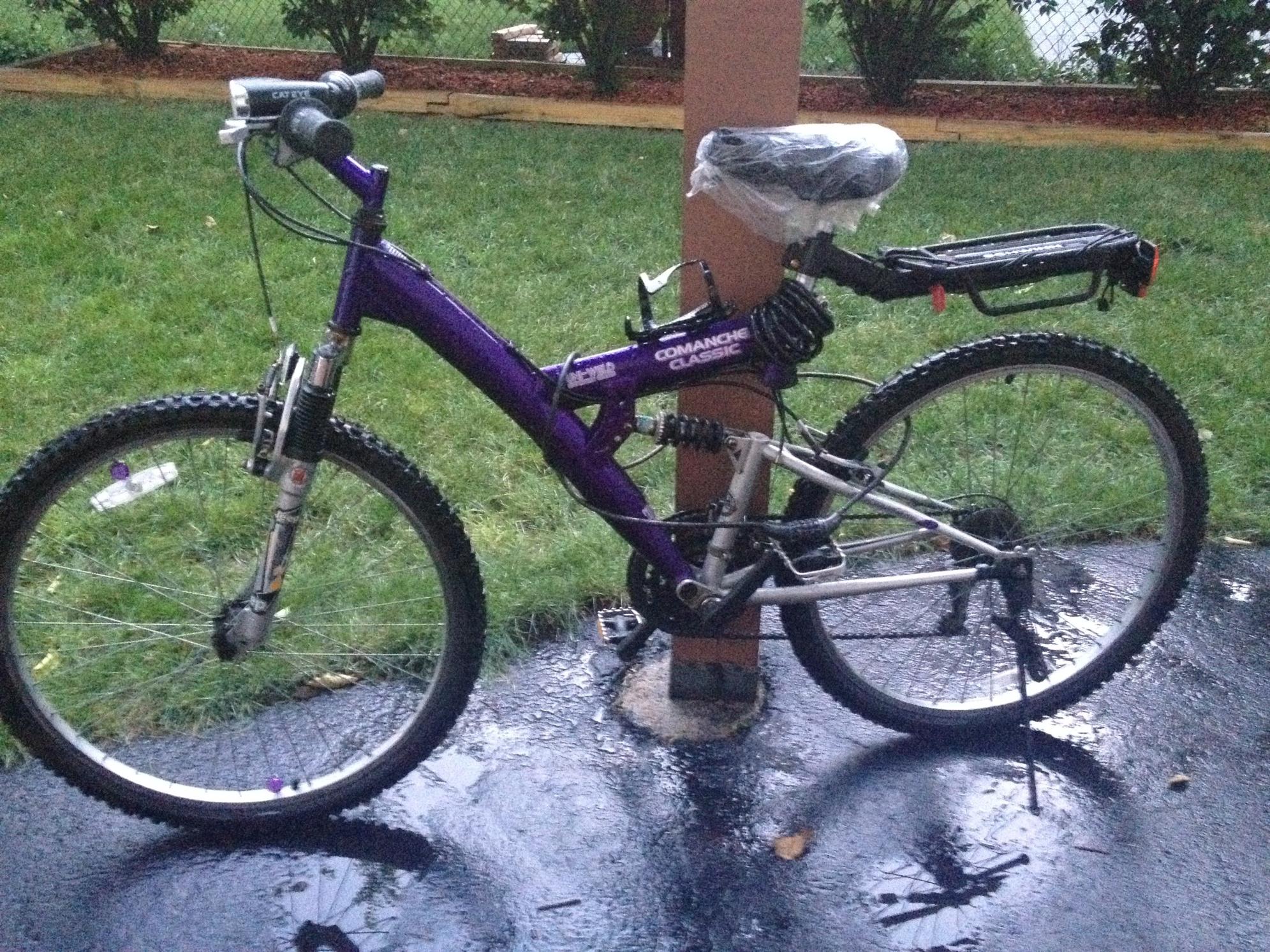 2004 Jeep Comanche Classic Dual Suspension  Purple and Silver or Gray