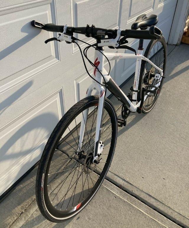 Specialized Sirrus Comp Disc Silver, gray or bare metal