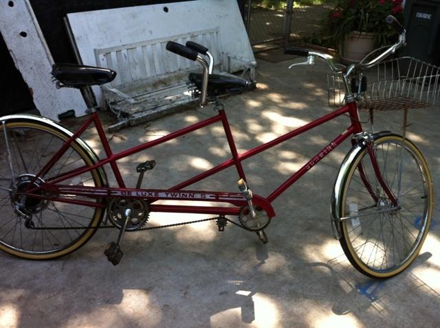 1981 Schwinn Twinn Deluxe 5  Red