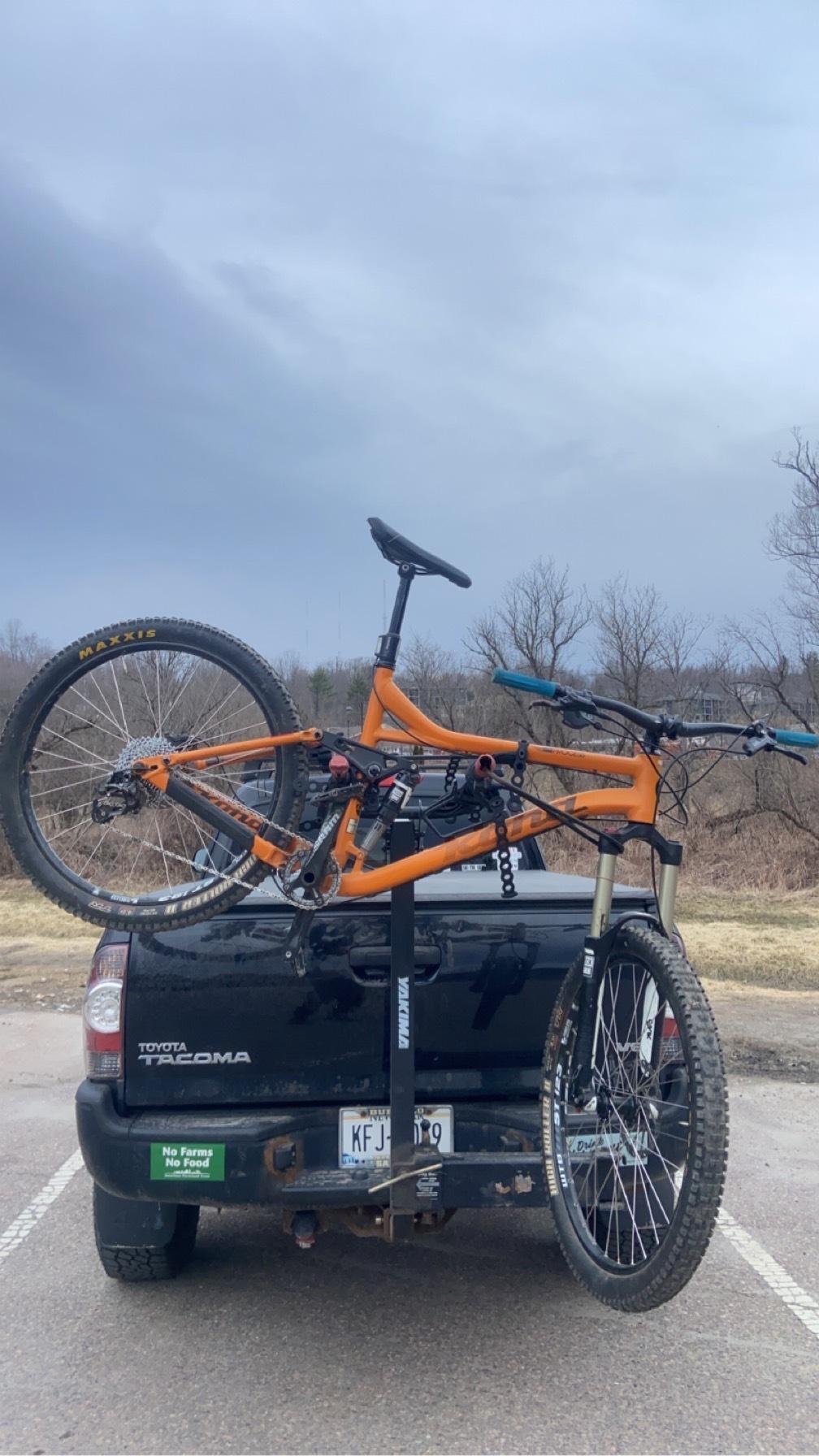 2018 Kona Process Orange and Black