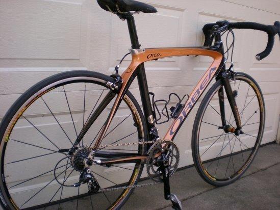 2008 Orbea Orca Orange and Black