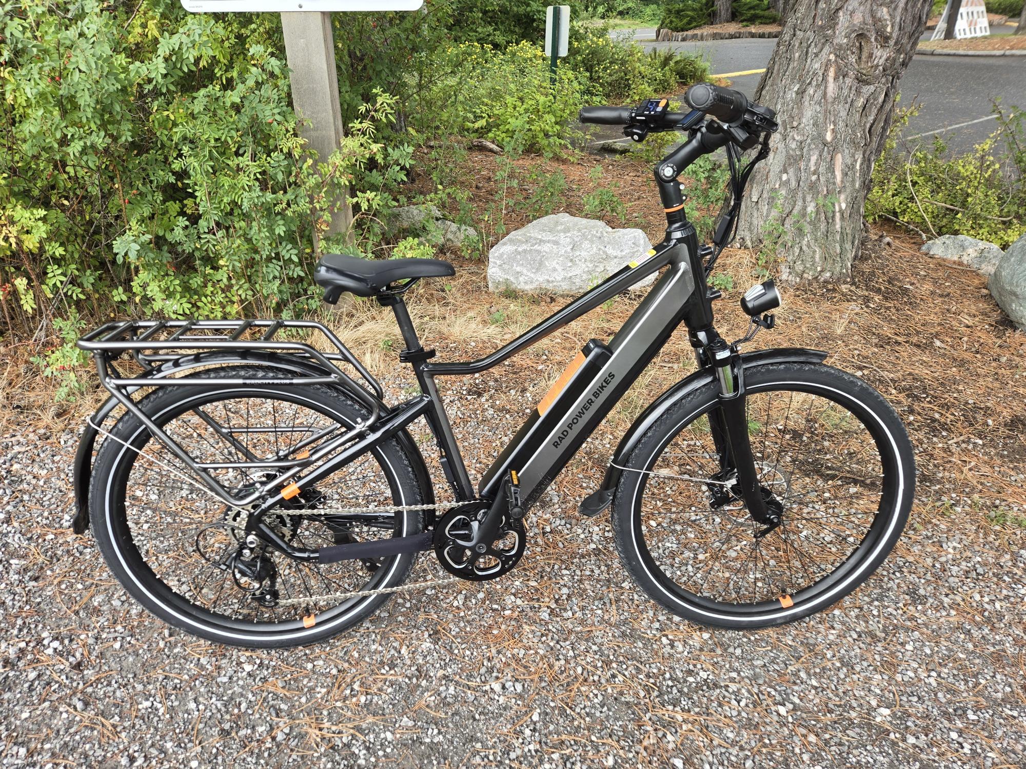 2024 Rad Power Bikes Rad City 5 Plus Electric Commuter Bike Black