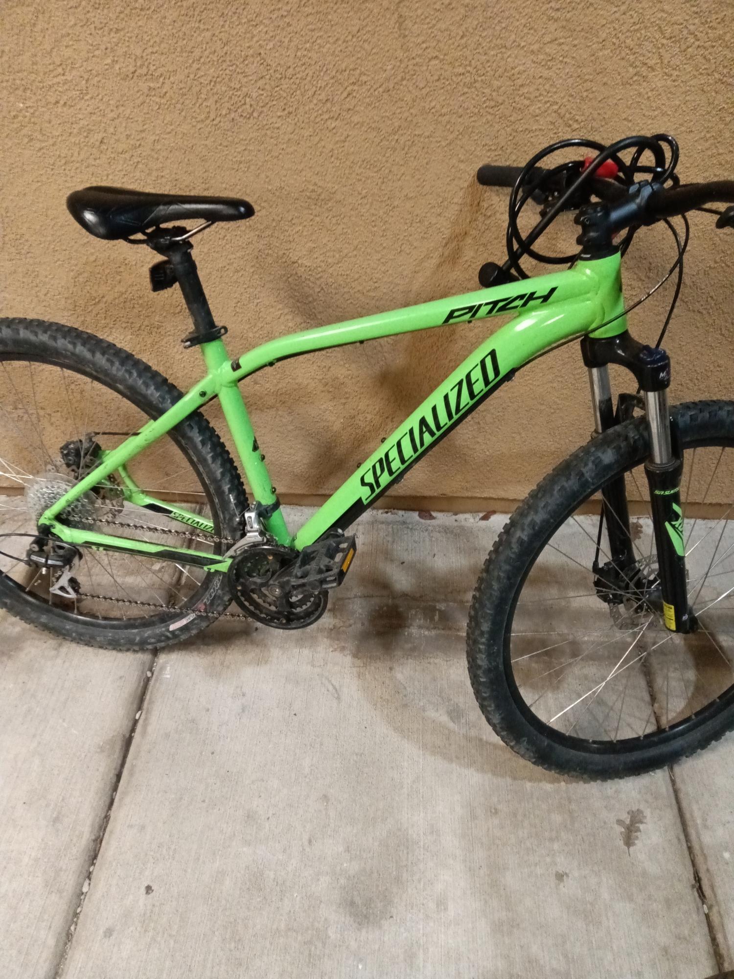 2016 Specialized Pitch Green and Black