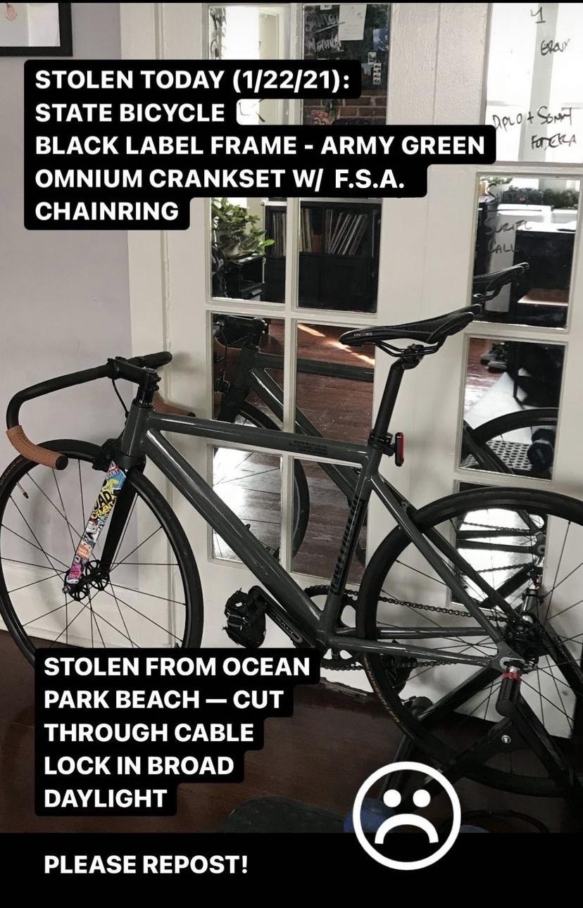 2018 State Bicycle Co. Black label V2 Green