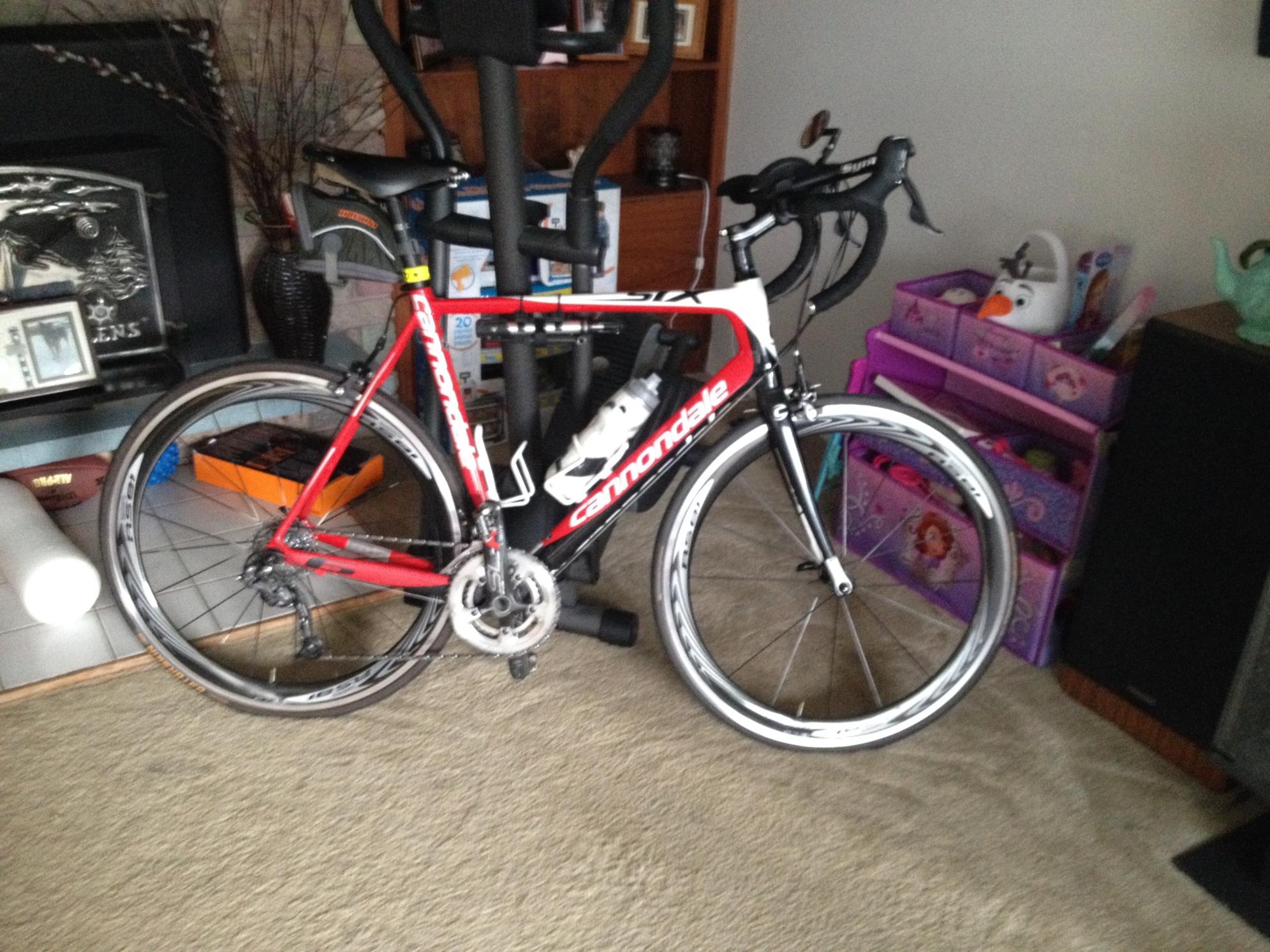 2010 Cannondale Six Carbon 5 Red