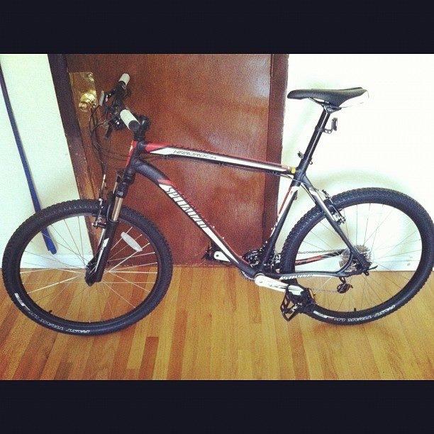 2011 Specialized Hardrock Black, White, and Red