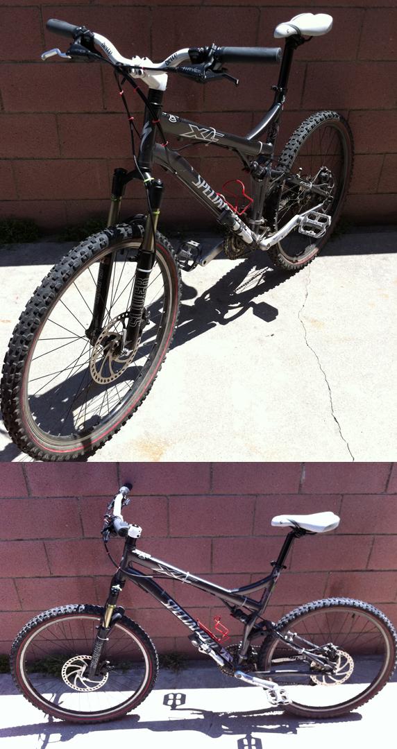 2005 Specialized XC FSR  Black