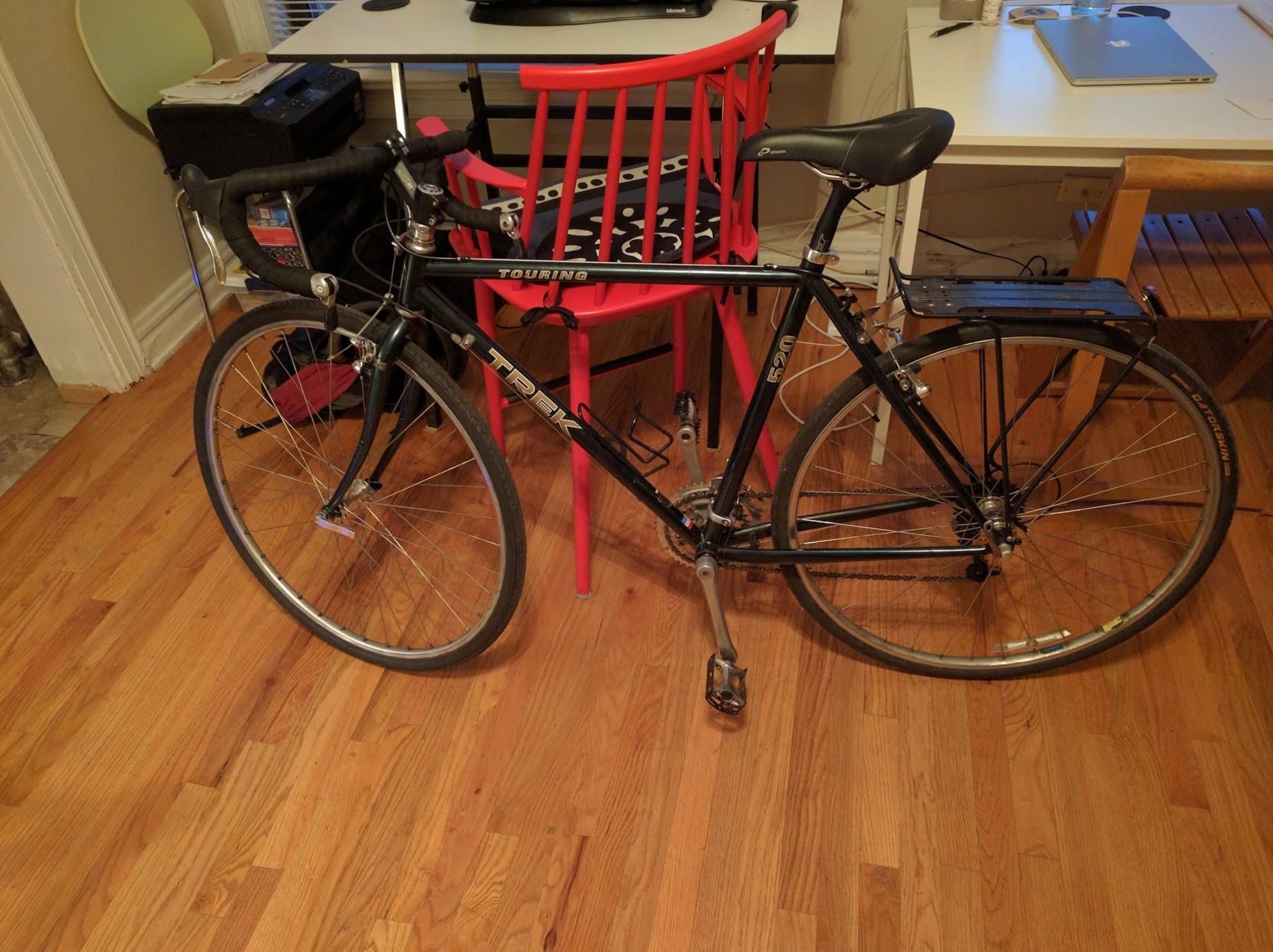 1992 Trek 520 Green