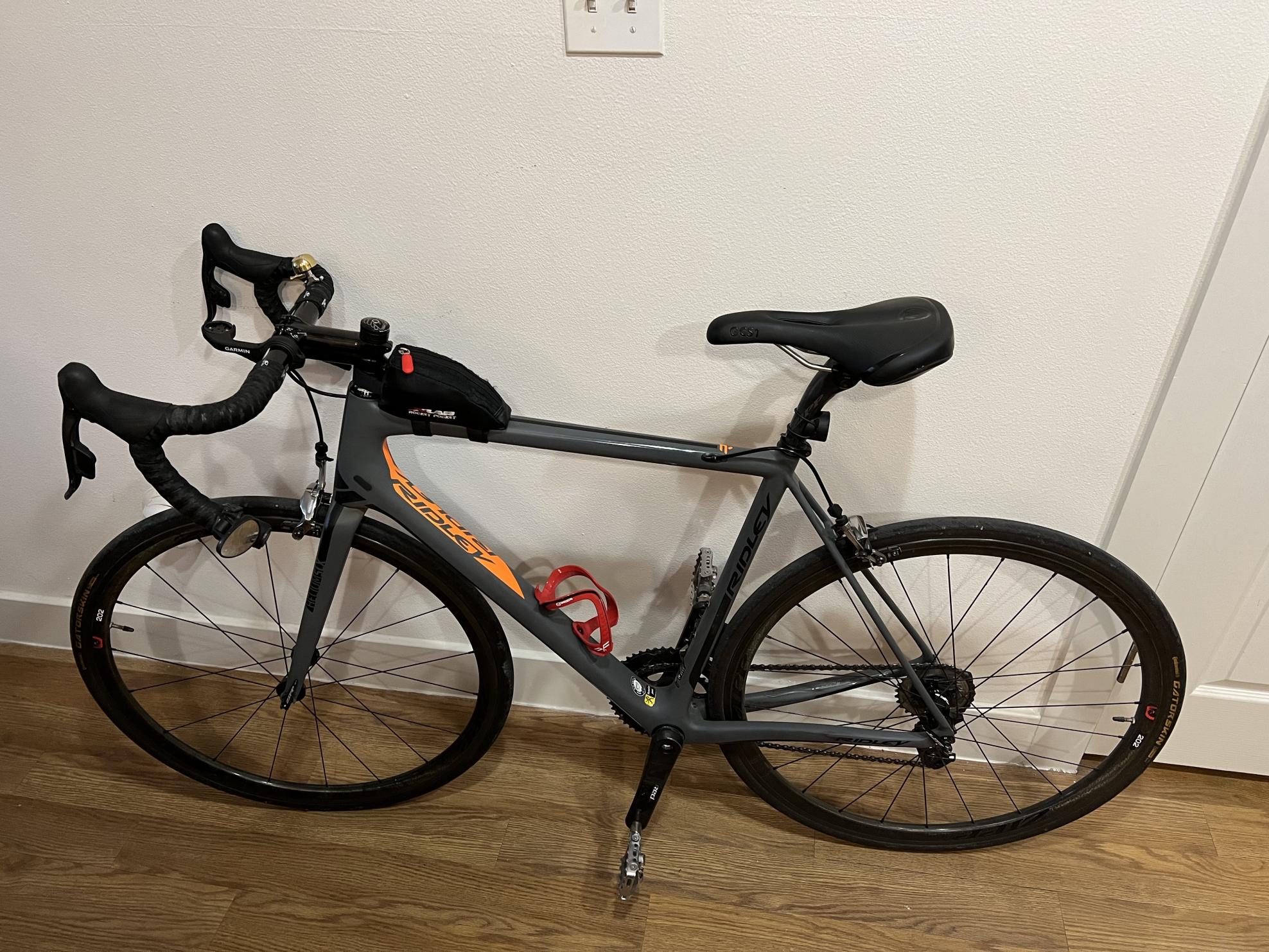 2016 Ridley Helium SLX Silver, gray or bare metal