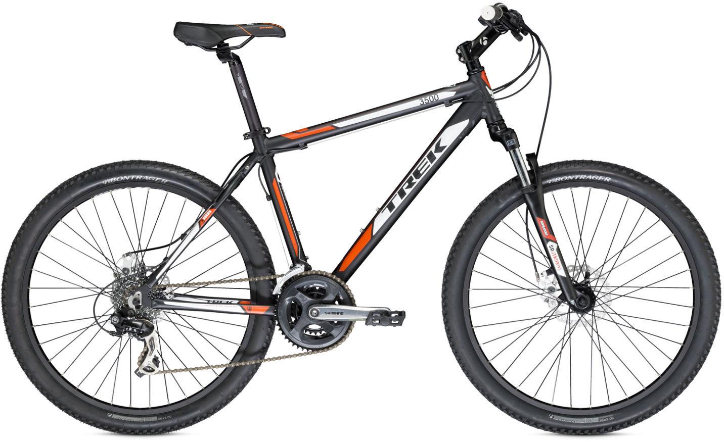 2014 Trek 3500  Black, Orange, and White