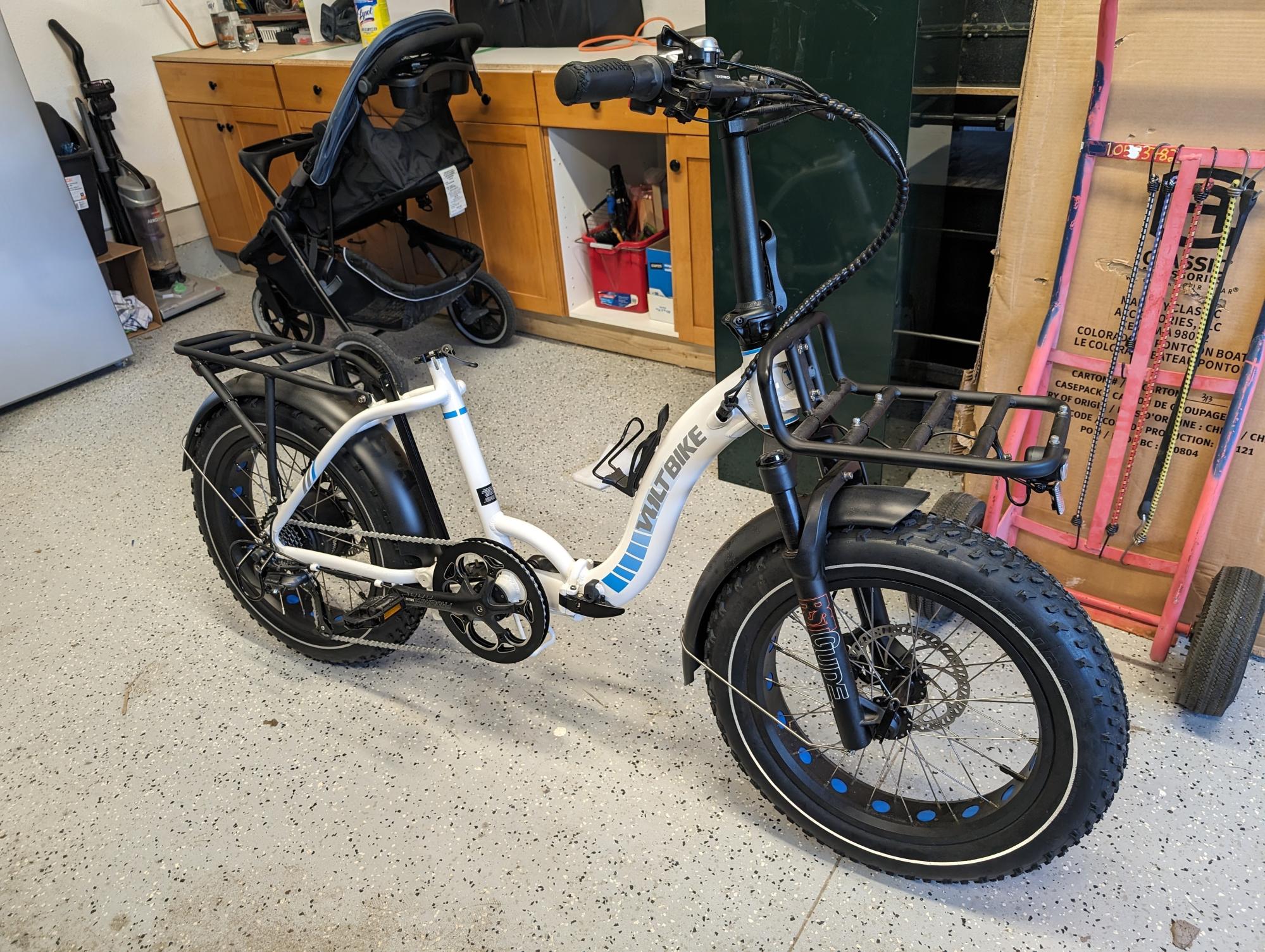 2023 Volt Bike Mariner (Step Thru) White