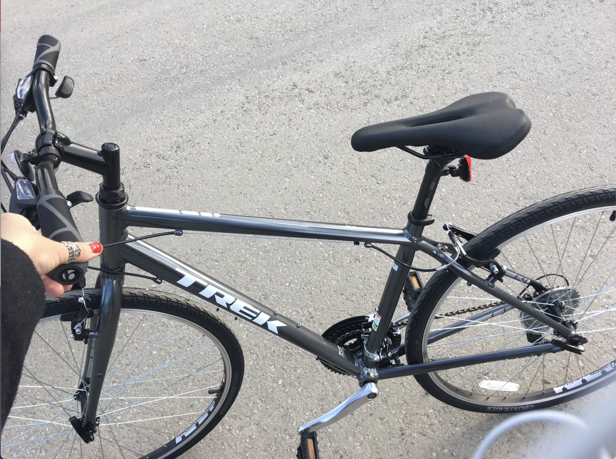 2017 Trek FX 17.5 Silver, gray or bare metal