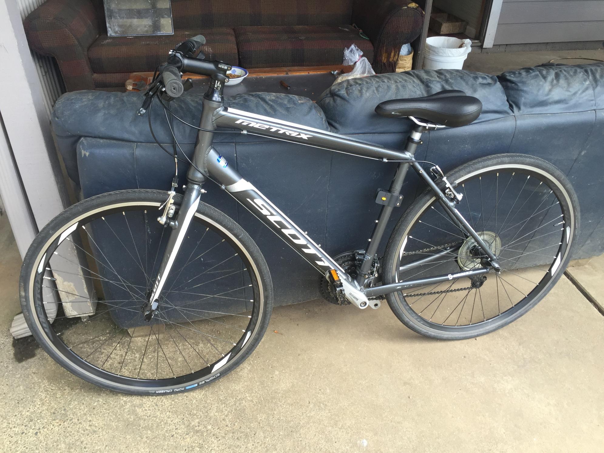 2014 SCOTT METRIX Black and White