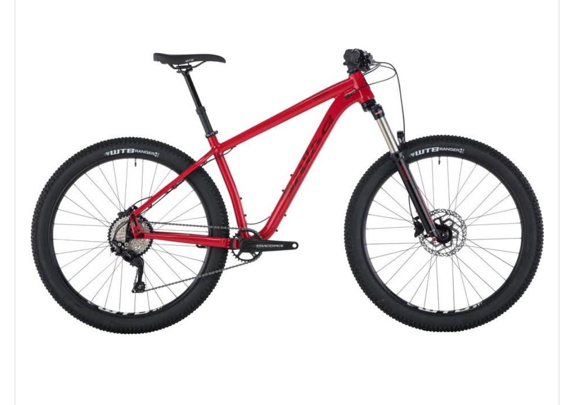 2019 Salsa Timberjack Red