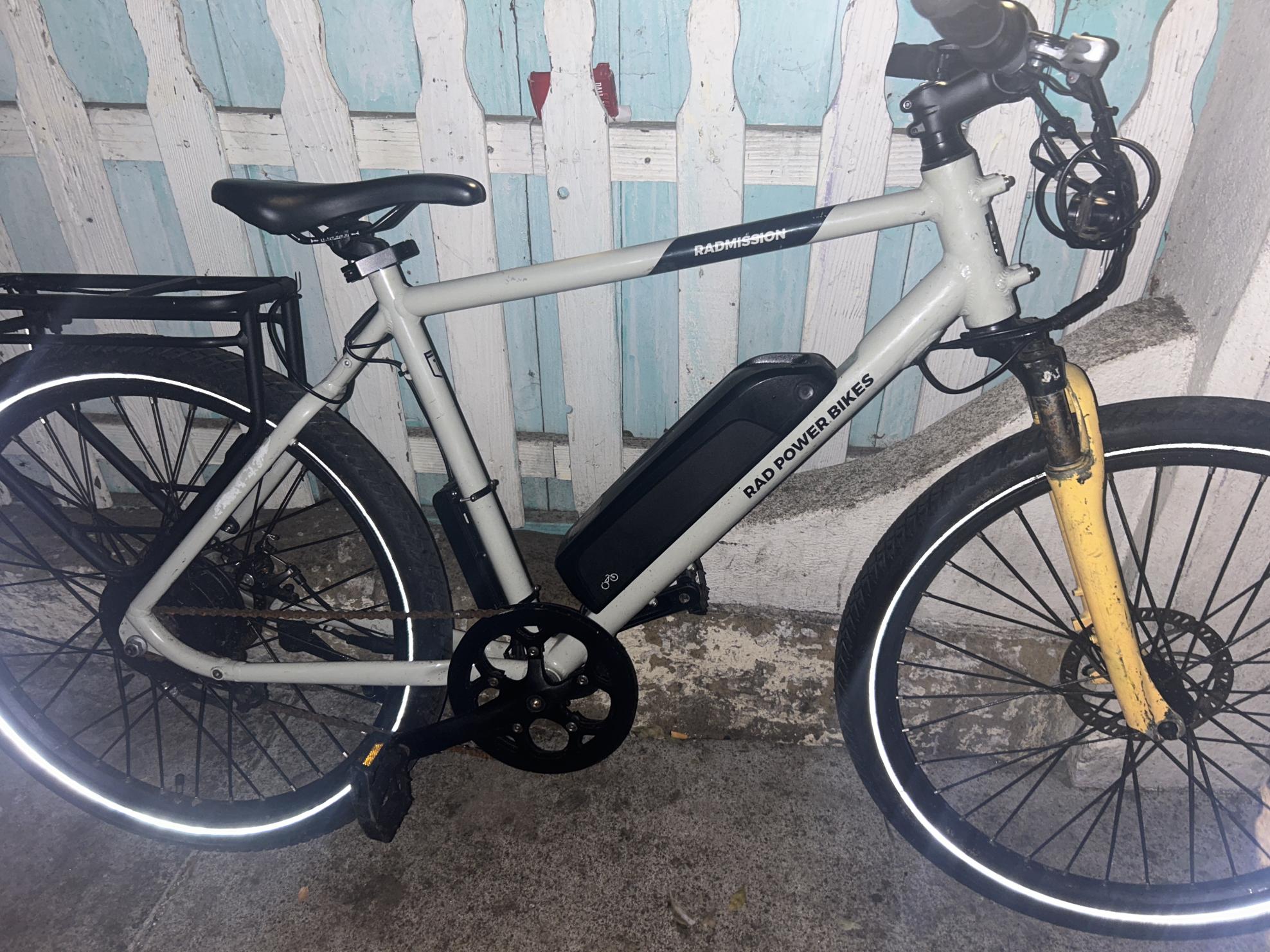 Rad Power Bikes Silver, gray or bare metal