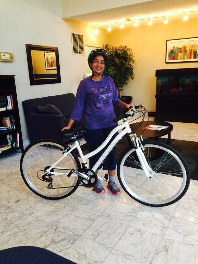 2015 Schwinn Women's Trailway Hybrid White