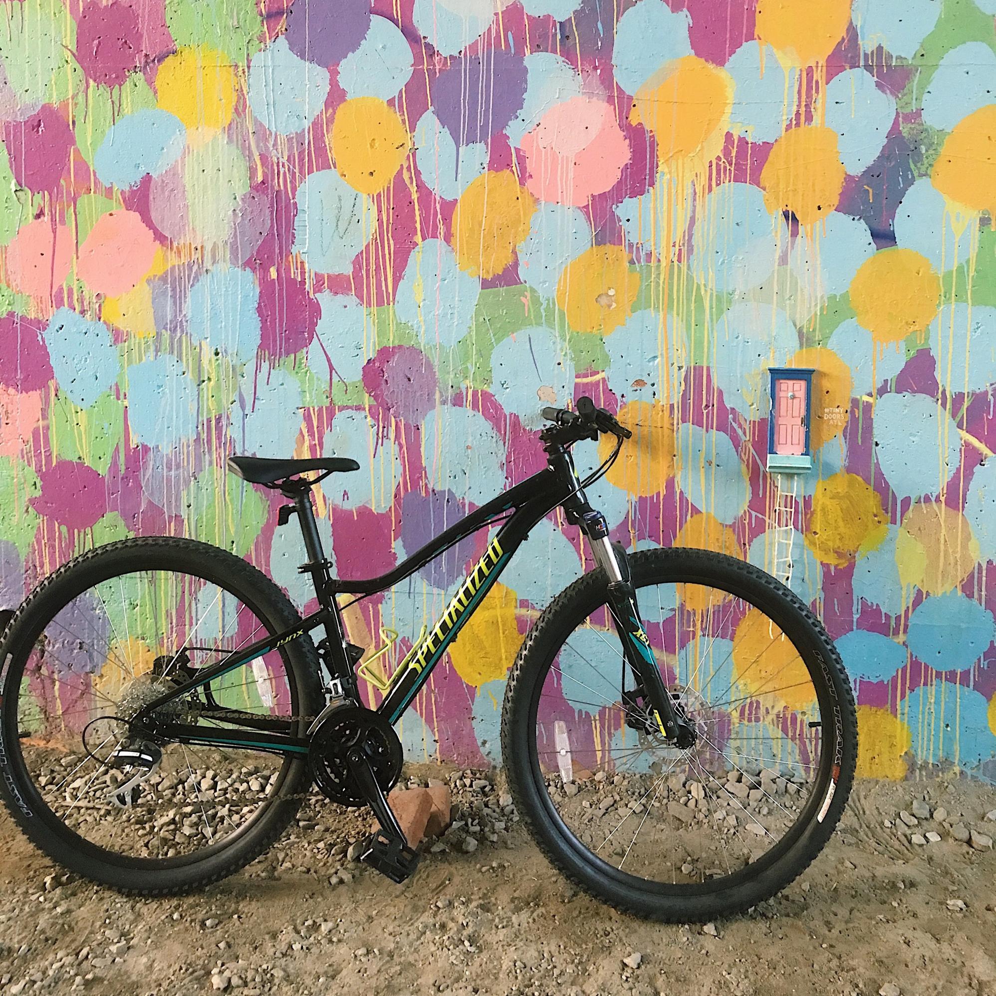 2017 Specialized JYNX Black, Green, and Teal