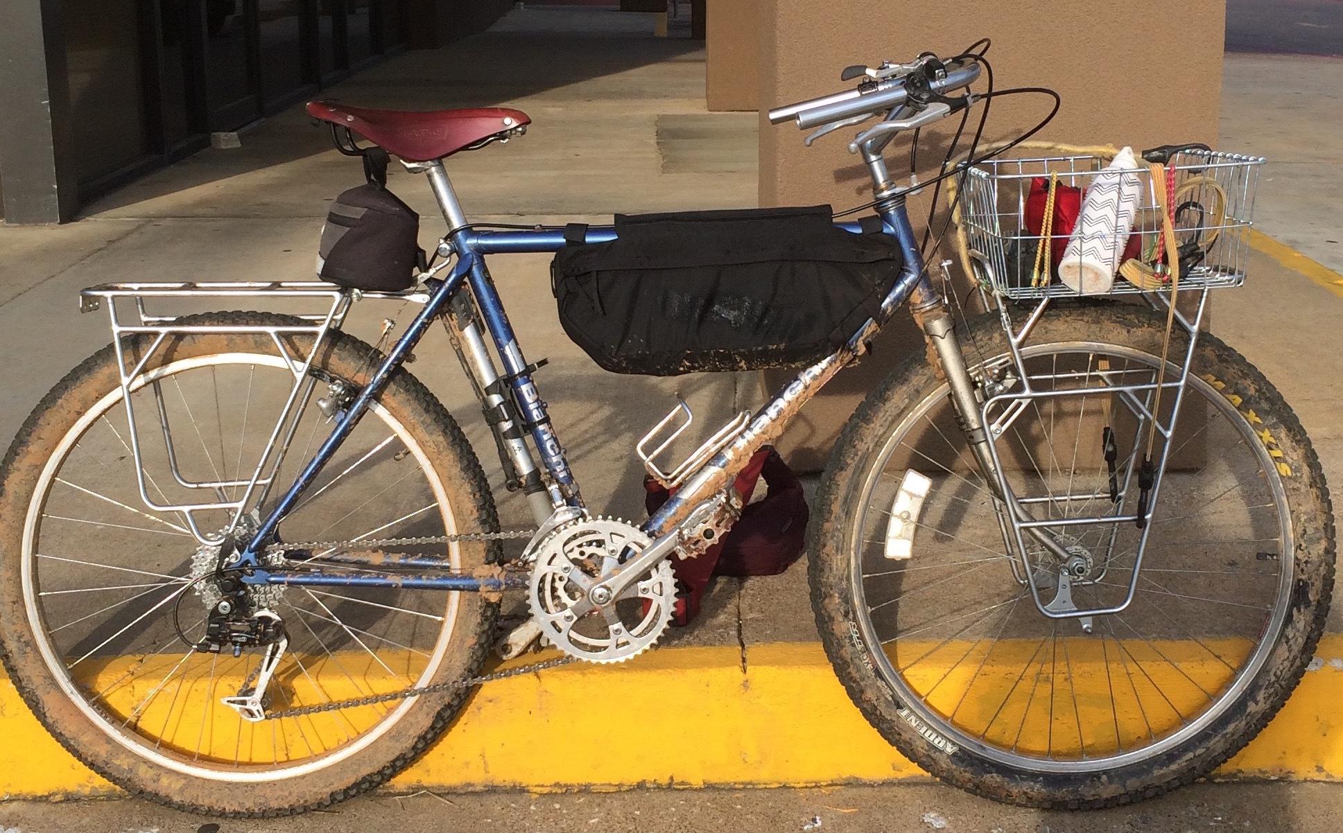 1986 Bianchi Blue and Silver or Gray