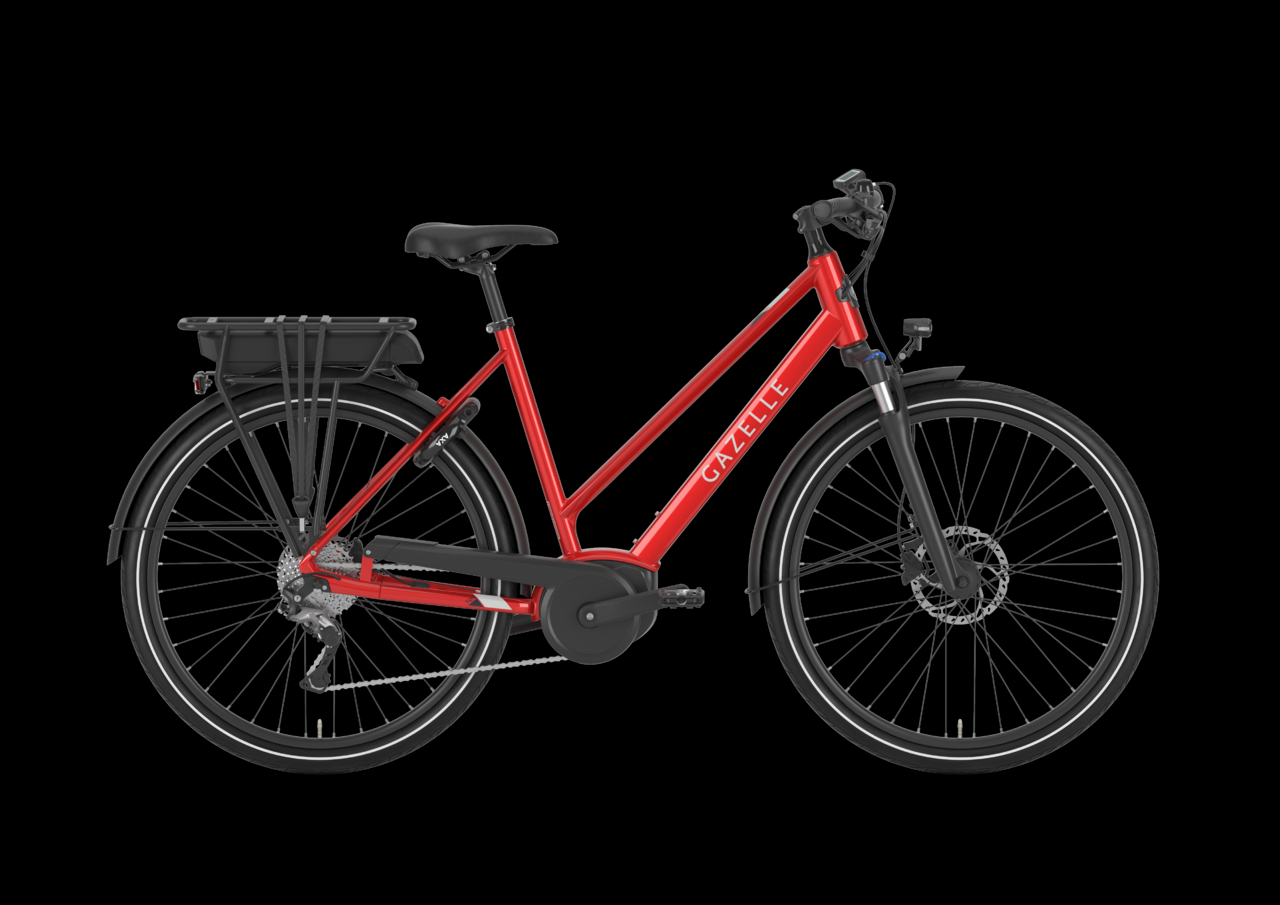 2020 Gazelle Medeo T9 HMB Low-Step Red